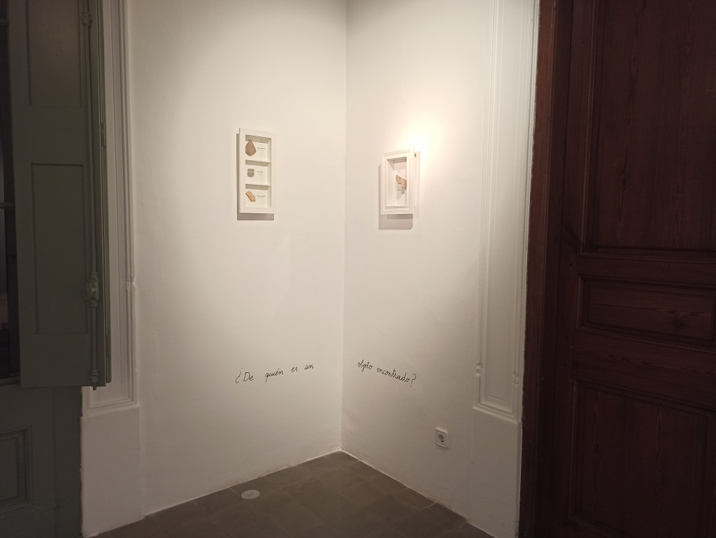 Vista de la exposición No son de nadie