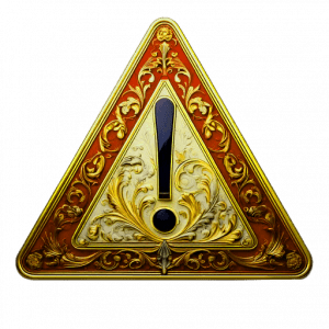 Señal de tráfico decorada